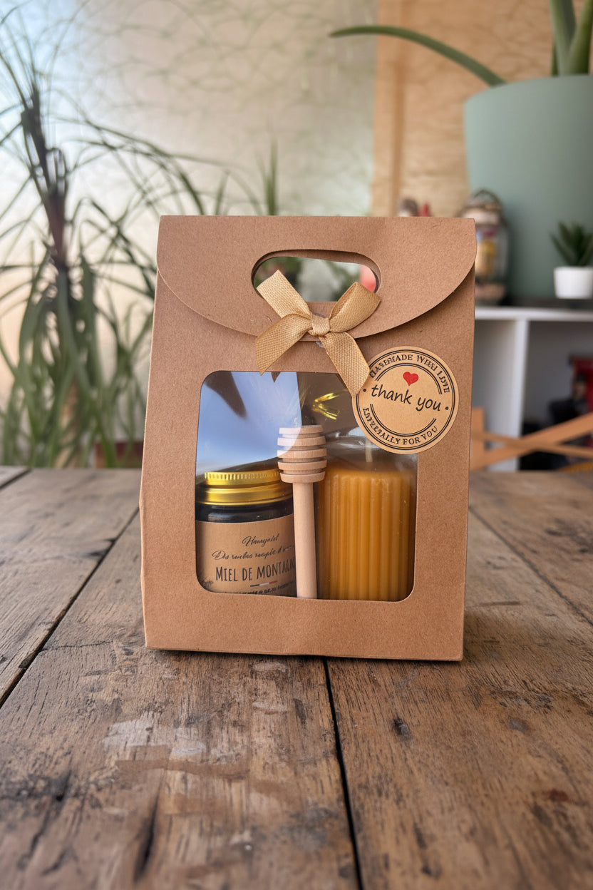 Coffret Cadeau Artisanal — 5 Produits de la Ruche 🐝
