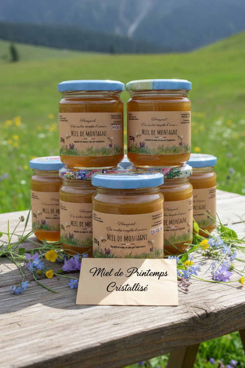 Miel Pur de Montagne de Haute Savoie — 250g