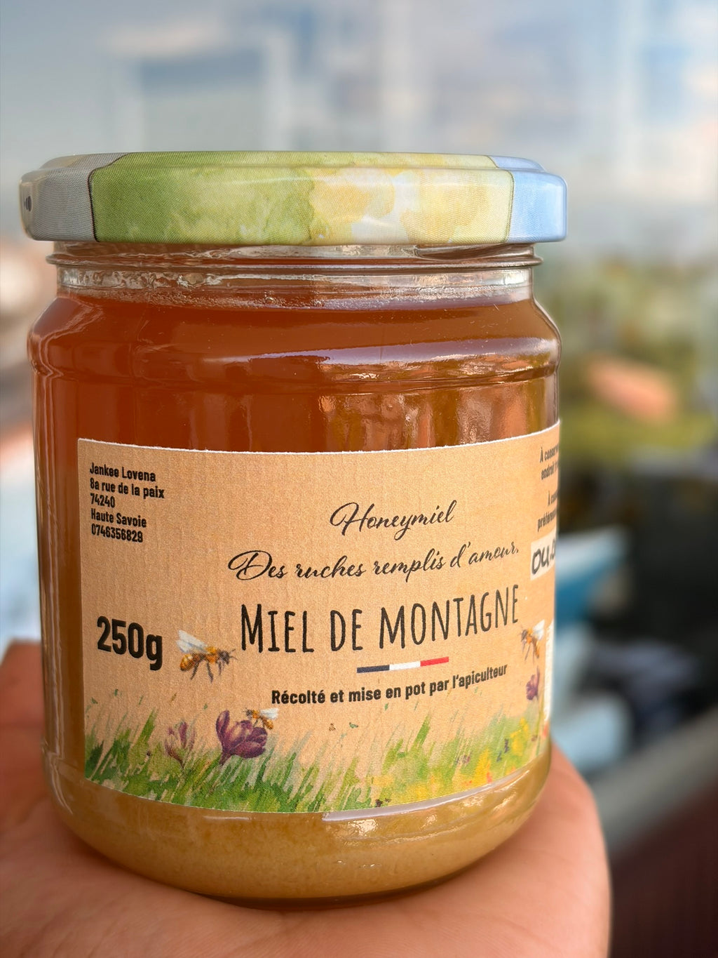 Miel Pur de Montagne de Haute Savoie — 250g