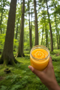 Bougie en Bocal Cire d'Abeille — Senteur Miel