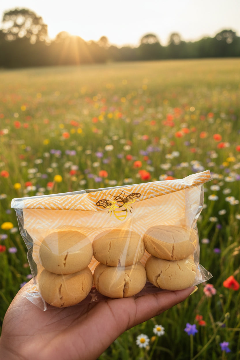 Sablés Artisanaux Miel & Citron — 125g (6 mini sablés)